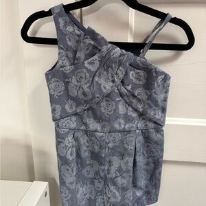 Janie and Jack Blue Floral Mini Dress